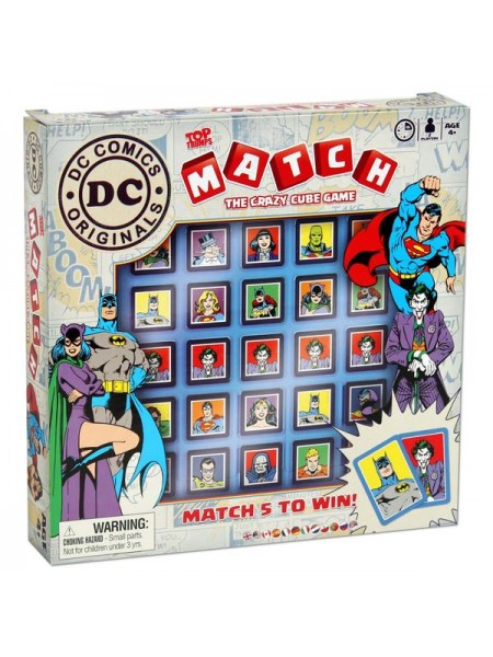 Настільна гра Top Trumps Match DC Comics