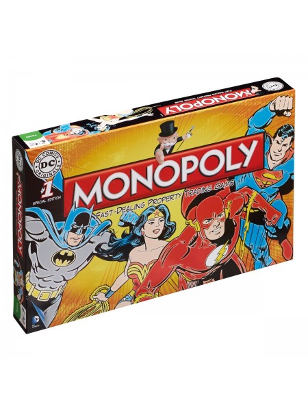 Настільна гра Monopoly DC Comics Retro