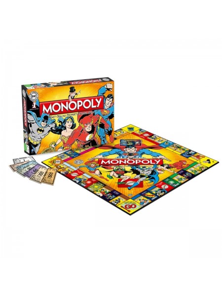 Настільна гра Monopoly DC Comics Retro