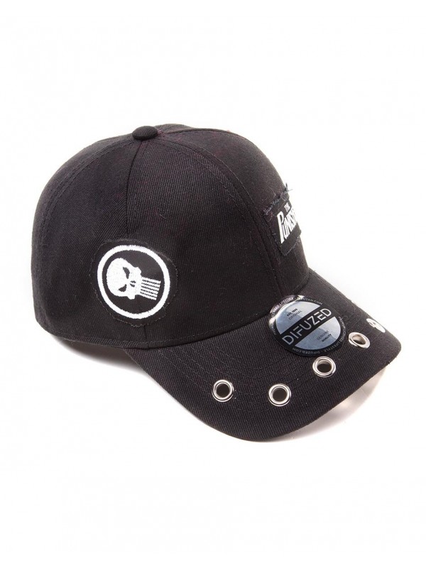 Офіційна кепка Marvel Comics – Punisher Grunge Cap With Patches