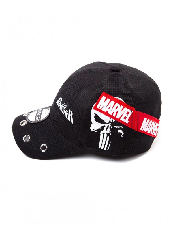 Офіційна кепка Marvel Comics – Punisher Grunge Cap With Patches
