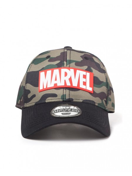 Офіційна кепка Marvel Comics – Camouflage Logo Adjustable Cap