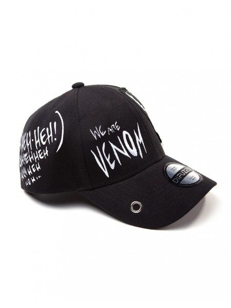 Офіційна кепка Marvel Comics - Venom Grunge Cap With Patches