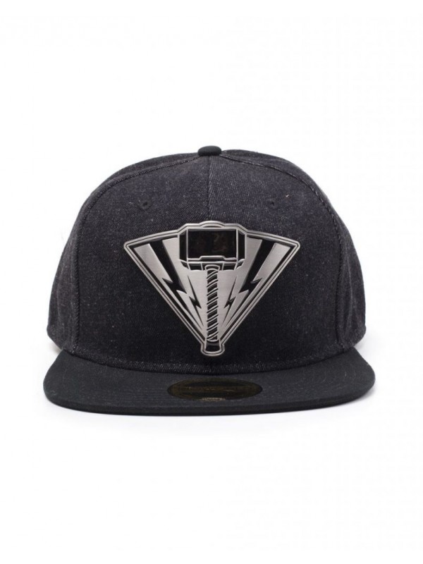 Офіційний снепбек Thor Ragnarok – Thor Metal Badge Denim Snapback