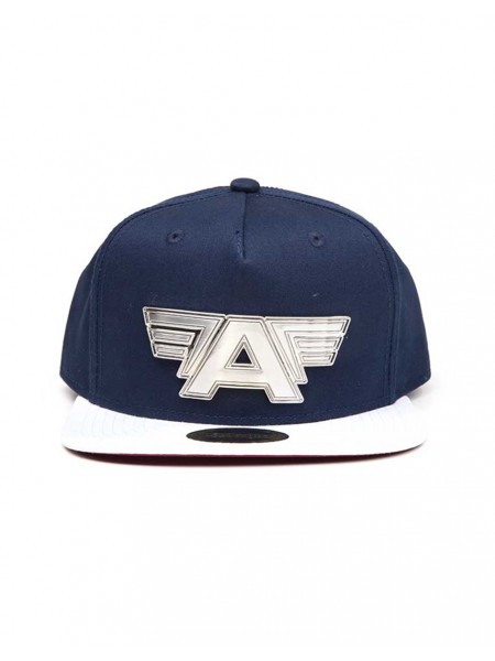 Офіційний снепбек Captain America Civil War - Metal Plate Logo Snapback
