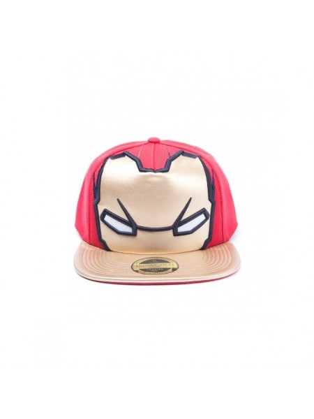 Офіційний снепбек Marvel Comics - Civil War Iron Man Big Face Snapback