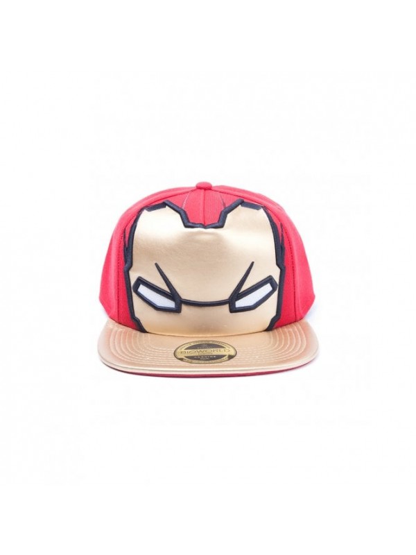 Офіційний снепбек Marvel Comics - Civil War Iron Man Big Face Snapback