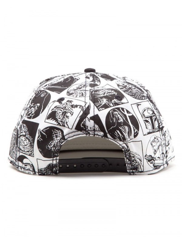 Офіційний снепбек Star Wars – Comic Style Snapback with Metal Plate Logo