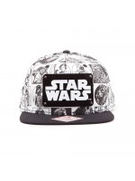 Офіційний снепбек Star Wars – Comic Style Snapback with Metal Plate Logo