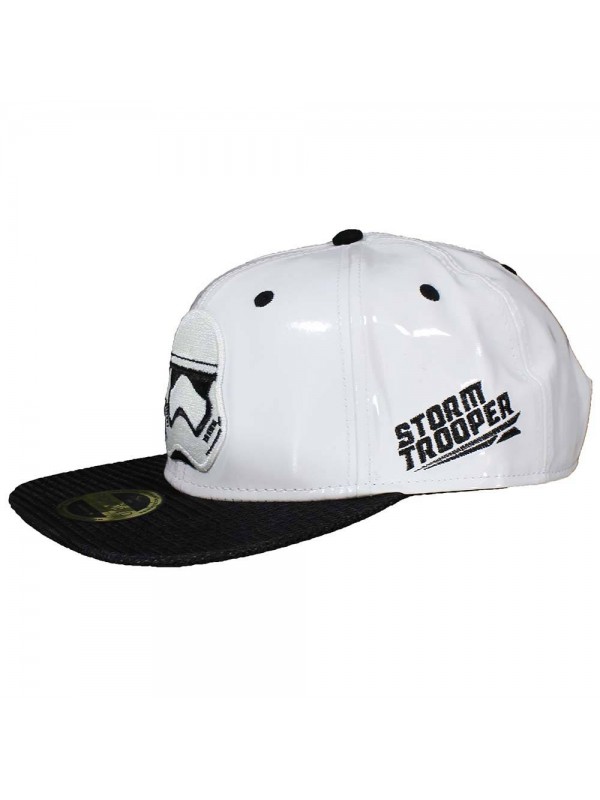 Офіційний снепбек Star Wars - White Snap back With Storm Trooper Embroidery And Black Bill