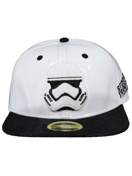 Офіційний снепбек Star Wars - White Snap back With Storm Trooper Embroidery And Black Bill