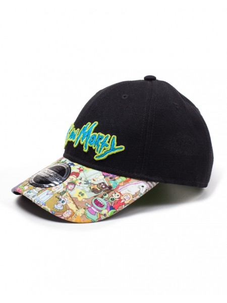 Офіційна кепка Rick and Morty - Sublimated Print Curved Bill Cap