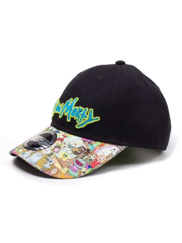 Офіційна кепка Rick and Morty - Sublimated Print Curved Bill Cap