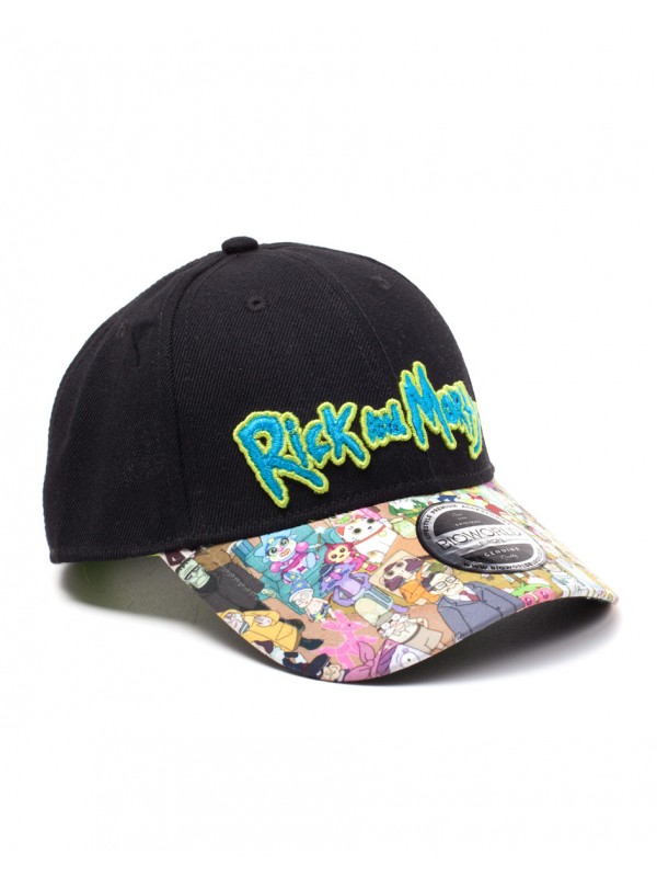 Офіційна кепка Rick and Morty - Sublimated Print Curved Bill Cap