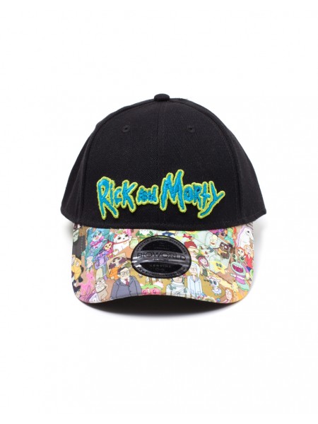Офіційна кепка Rick and Morty - Sublimated Print Curved Bill Cap