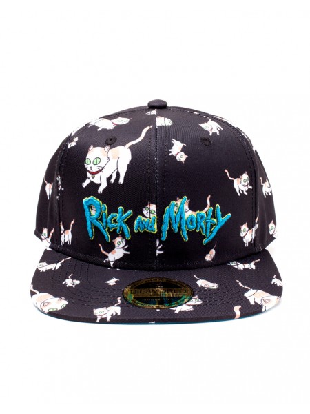 Офіційний снепбек Rick & Morty - Cats AOP Snapback