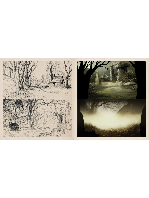 АРТБУК ART OF OVER THE GARDEN WALL HC