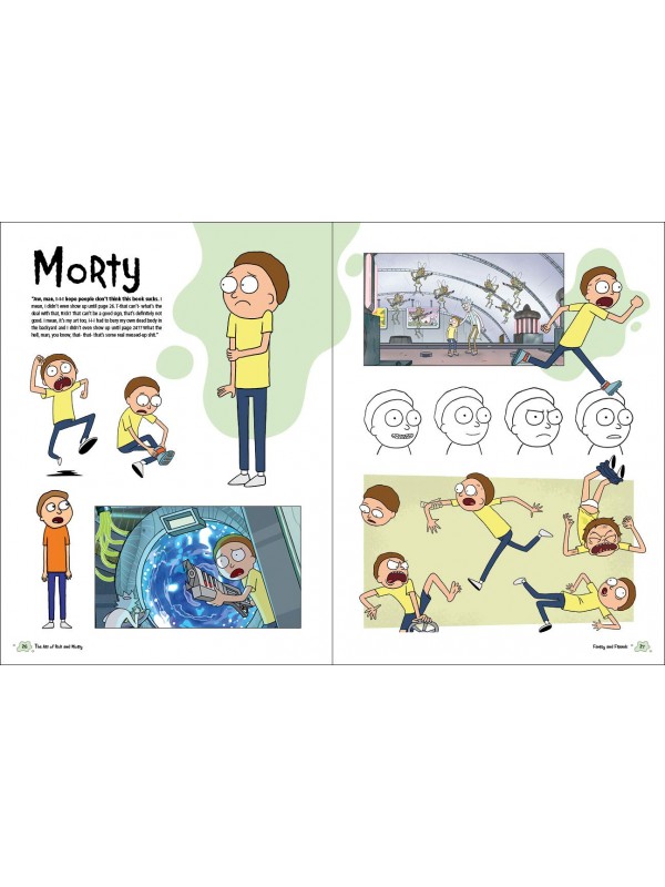 АРТБУК ART OF RICK AND MORTY HC