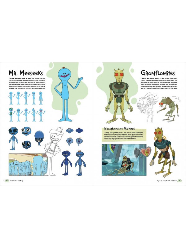АРТБУК ART OF RICK AND MORTY HC