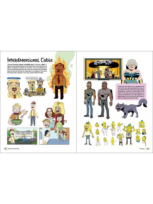 АРТБУК ART OF RICK AND MORTY HC