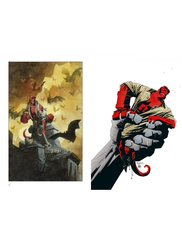 АРТБУК HELLBOY 25 YRS COVERS HC
