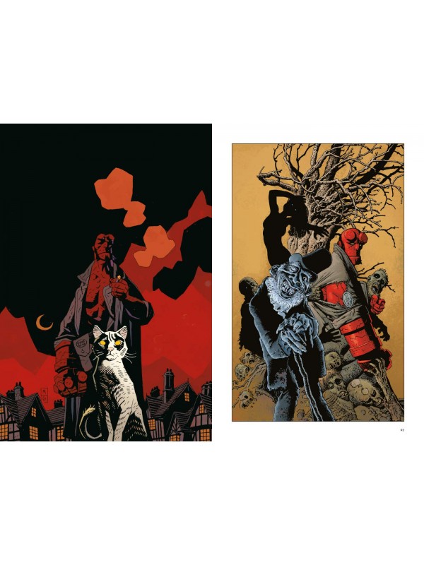 АРТБУК HELLBOY 25 YRS COVERS HC