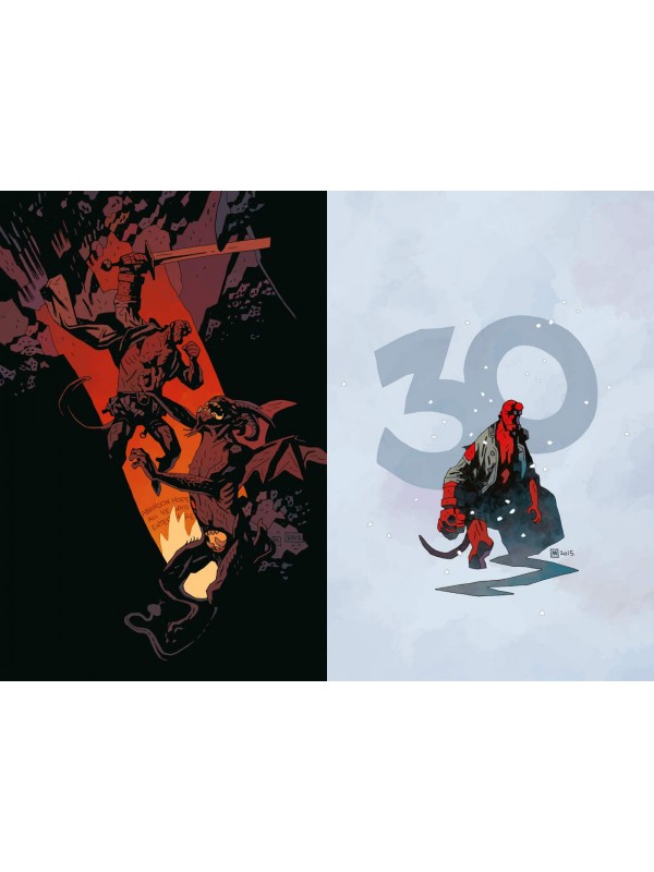 АРТБУК HELLBOY 25 YRS COVERS HC