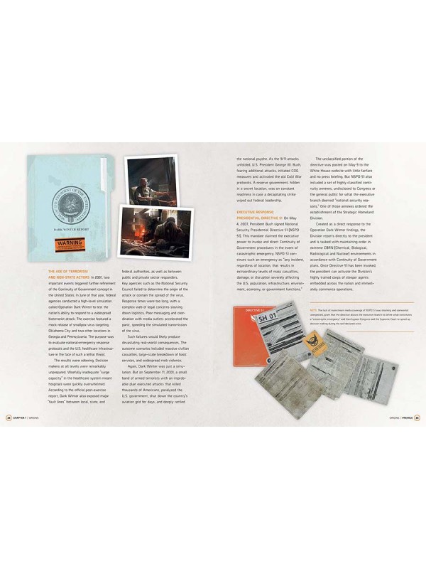 АРТБУК THE WORLD OF TOM CLANCY'S THE DIVISION HC