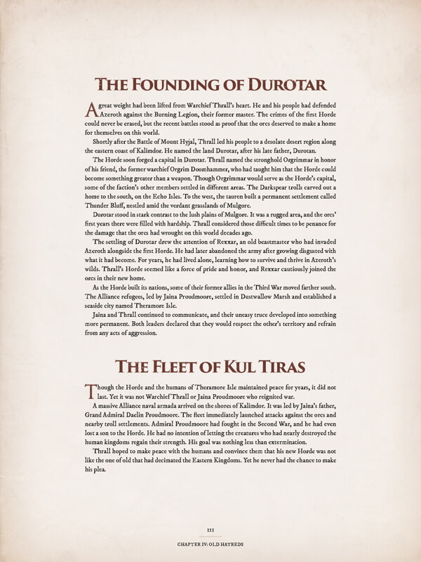 ЕНЦИКЛОПЕДІЯ WORLD OF WARCRAFT: CHRONICLE VOLUME 3