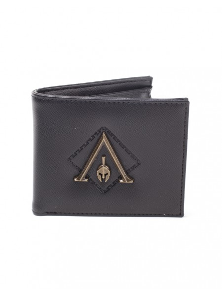 Офіційний гаманець Assassin's Creed Odyssey - Metal Logo Badge Premium Bifold Wallet