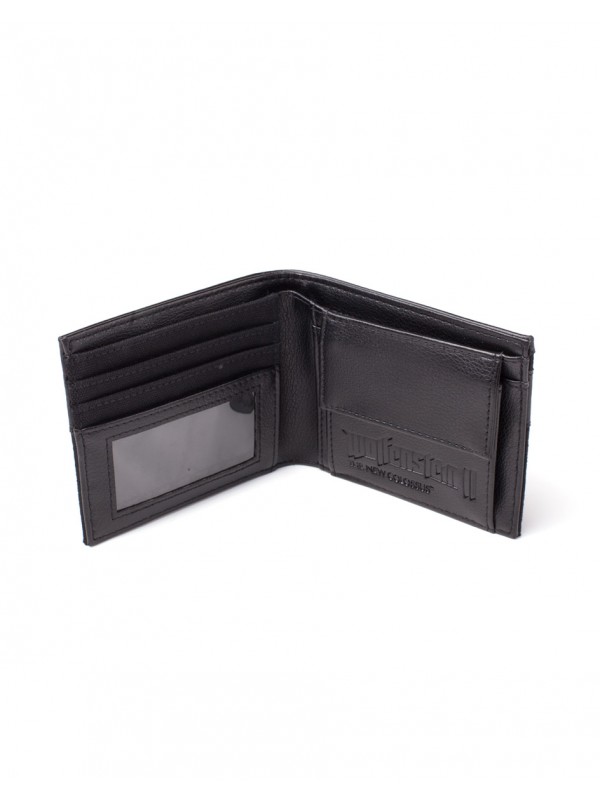 Офіційний гаманець Wolfenstein 2 - Metal Badge Logo Wallet