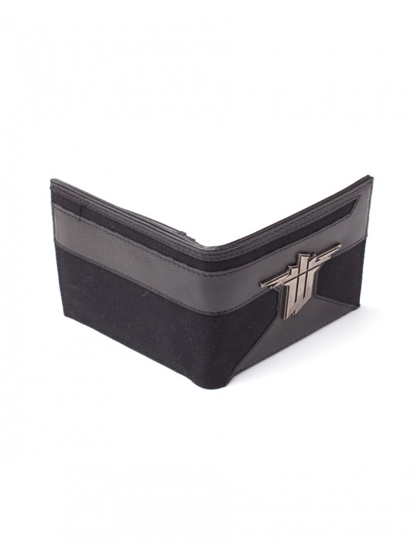 Офіційний гаманець Wolfenstein 2 - Metal Badge Logo Wallet
