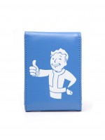 Офіційний гаманець Fallout 4 - White Vault Boy Approves On Blue Wallet