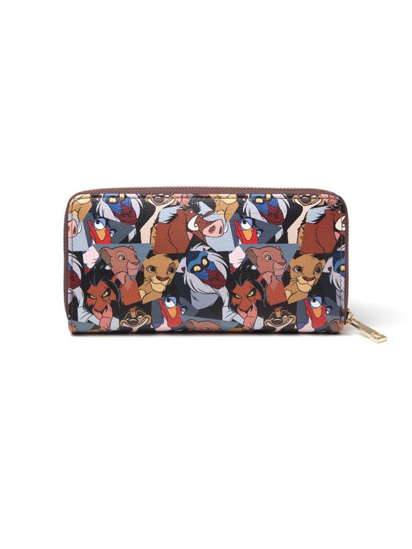 Офіційний гаманець Disney – Lion King AOP Ladies Zip Around Wallet