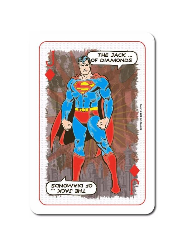 Набір гральних карт Waddingtons DC Comics Retro