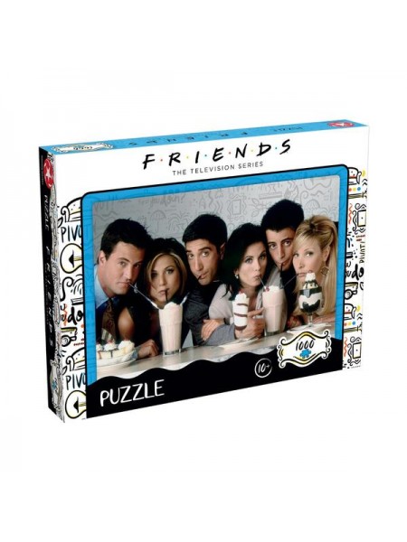 Пазл 1000 Piece Jigsaw Puzzle Friends Milkshake