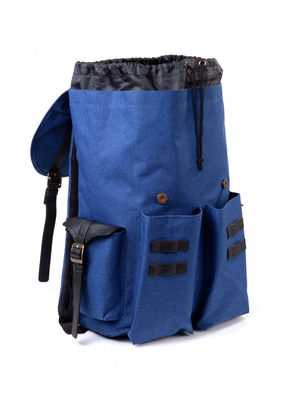 Офіційний рюкзак Fallout - Gold Foil Logo Printed Solid Blue Melange Backpack