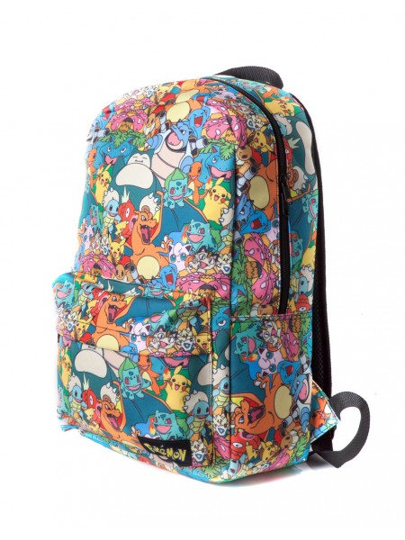 Офіційний рюкзак Pokemon - Characte rs All Over Printed Backpack