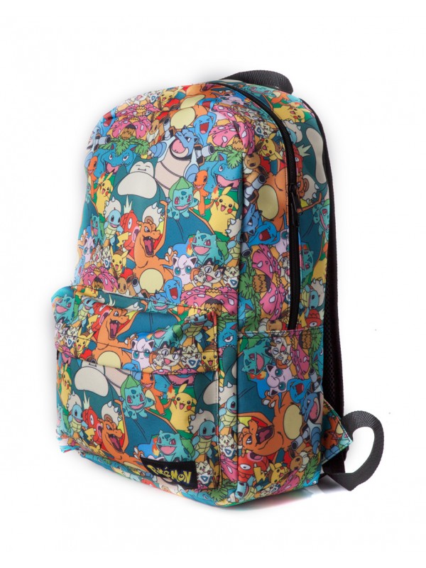 Офіційний рюкзак Pokemon - Characte rs All Over Printed Backpack