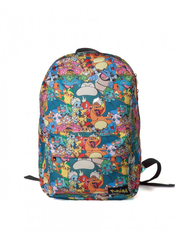 Офіційний рюкзак Pokemon - Characte rs All Over Printed Backpack