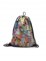 Офіційна сумка Rick & Morty - Placed Characters Sublimation Print Gymbag