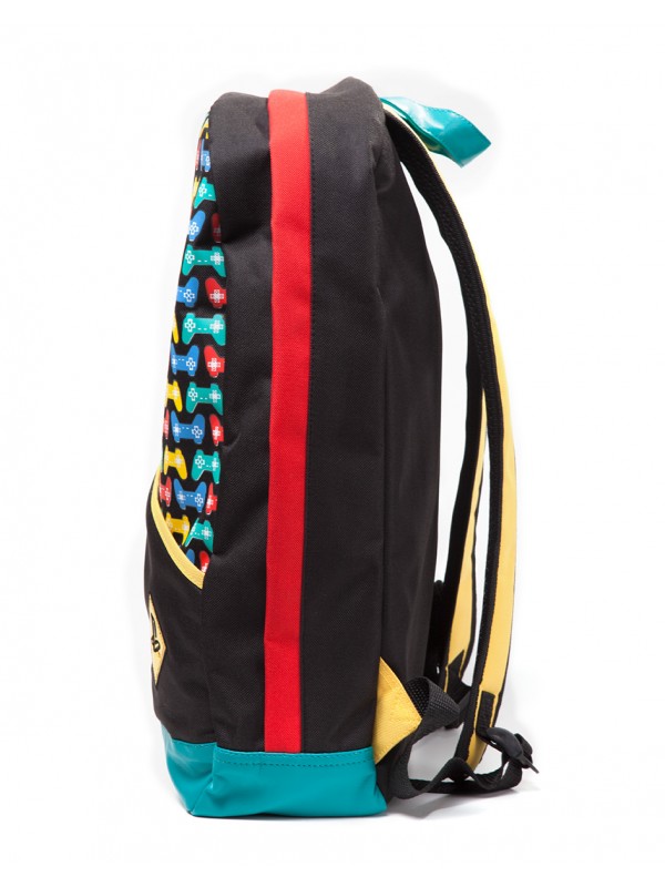 Офіційний рюкзак PlayStation - Backpack with Colored Controllers Print