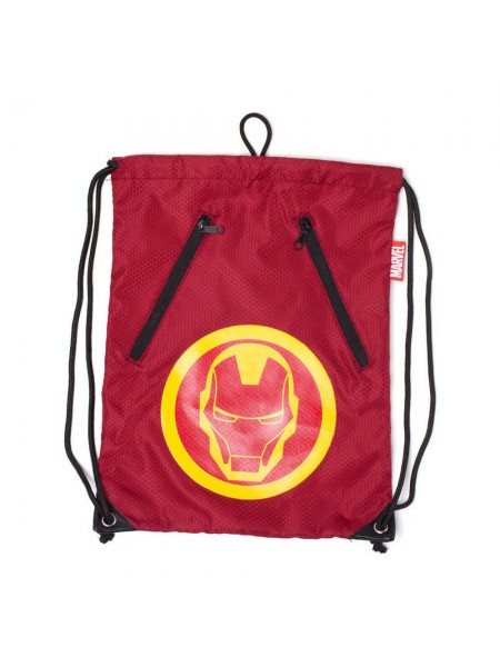 Офіційна сумка Marvel - Iron Man Rubber Print Gymbag