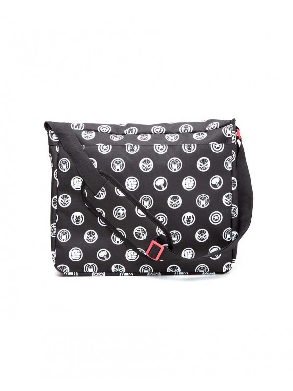 Офіційна сумка Marvel Comics – All Over Hero Crests Messenger Bag
