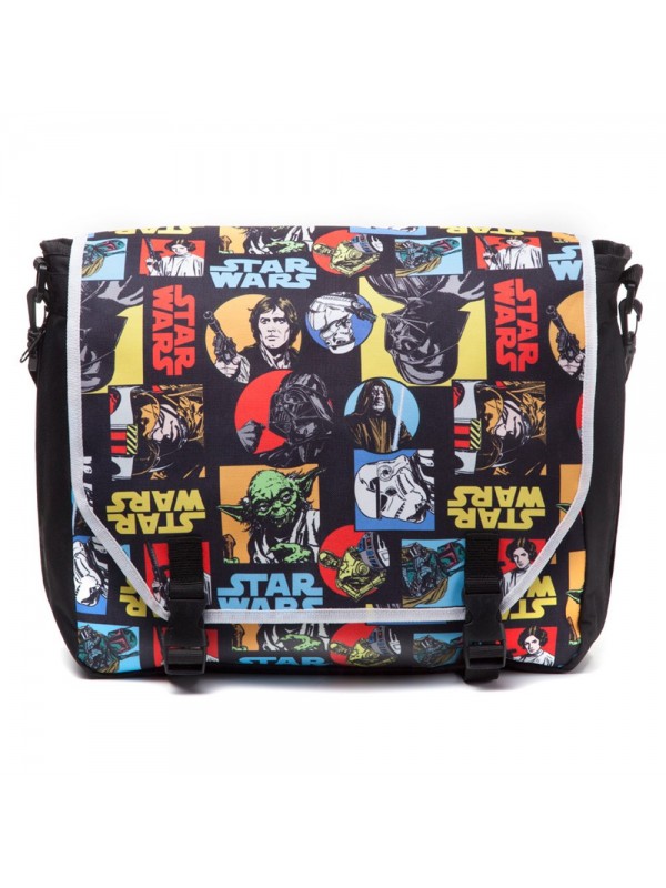 Офіційна сумка Star Wars – Retro Characters Comic Style Messenger bag