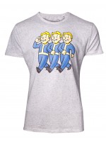Офіційна футболка Fallout - Three Vault Boys Men's T-shirt — S