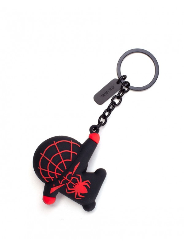 Офіційний брелок Marvel Comics – Miles Morales Kawaii Rubber 3D Keychain