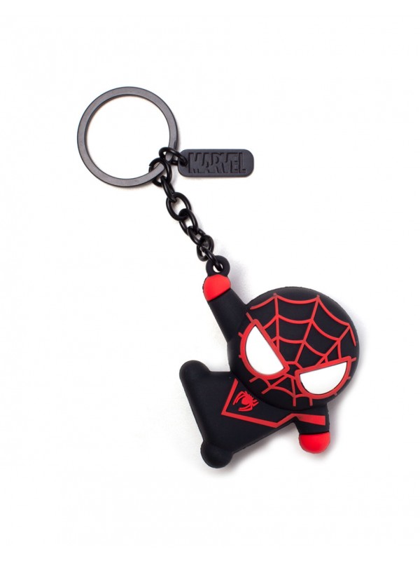 Офіційний брелок Marvel Comics – Miles Morales Kawaii Rubber 3D Keychain