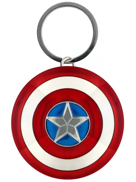 Офіційний брелок Captain America - Shield 3D Metal Keychain