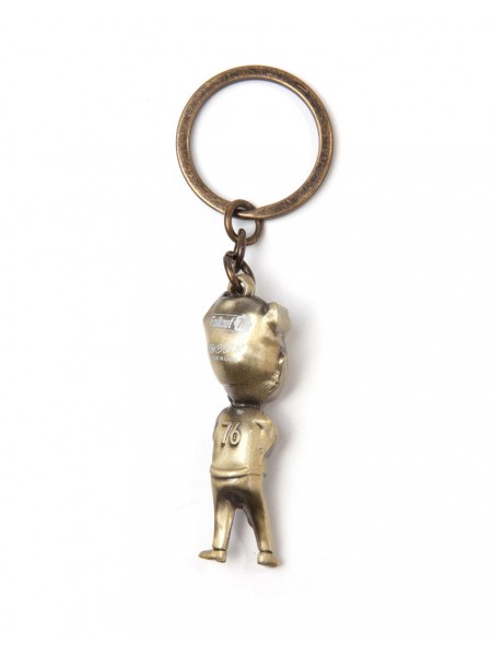 Офіційний брелок Fallout - Golden Vault Boy 3D Metal Keychain